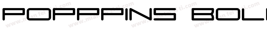 POPPPINS BOLD字体转换